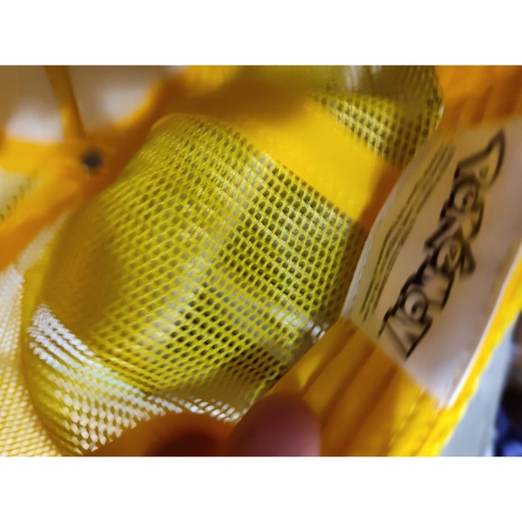 2017 Pikachu Face Foam Hat With Ears‎ Yellow Pokemon Snapback Cartoon Anime - Picture 4 of 5